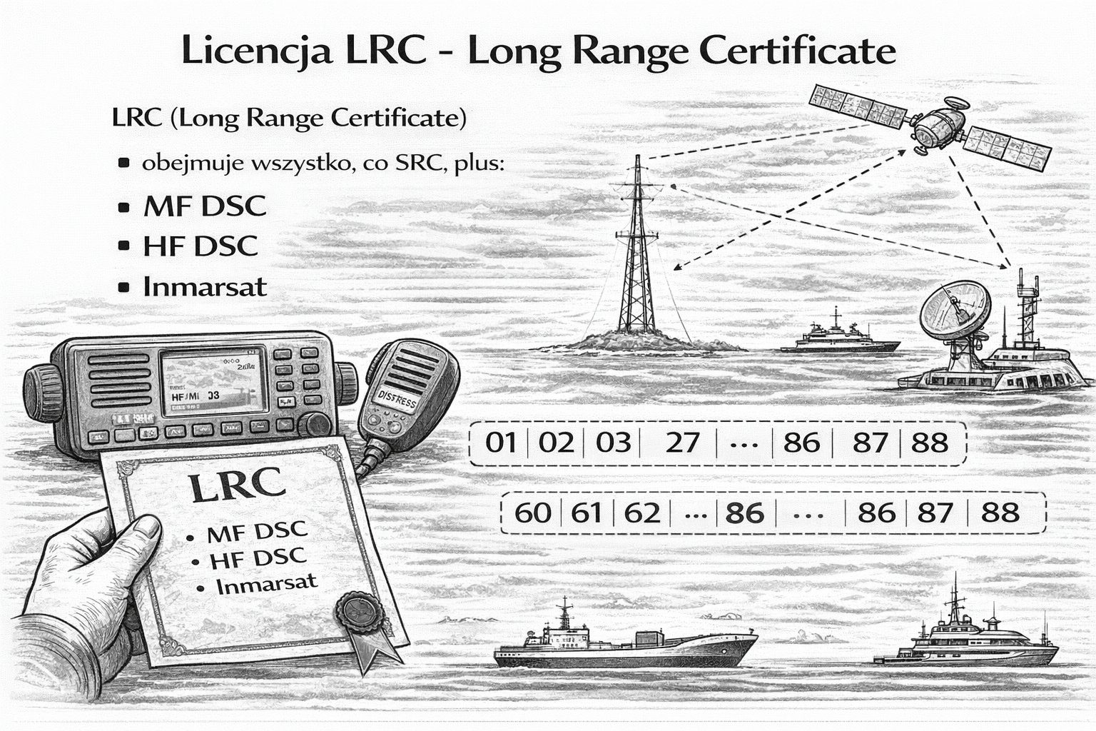 Licencja LRC - Long Range Certificate