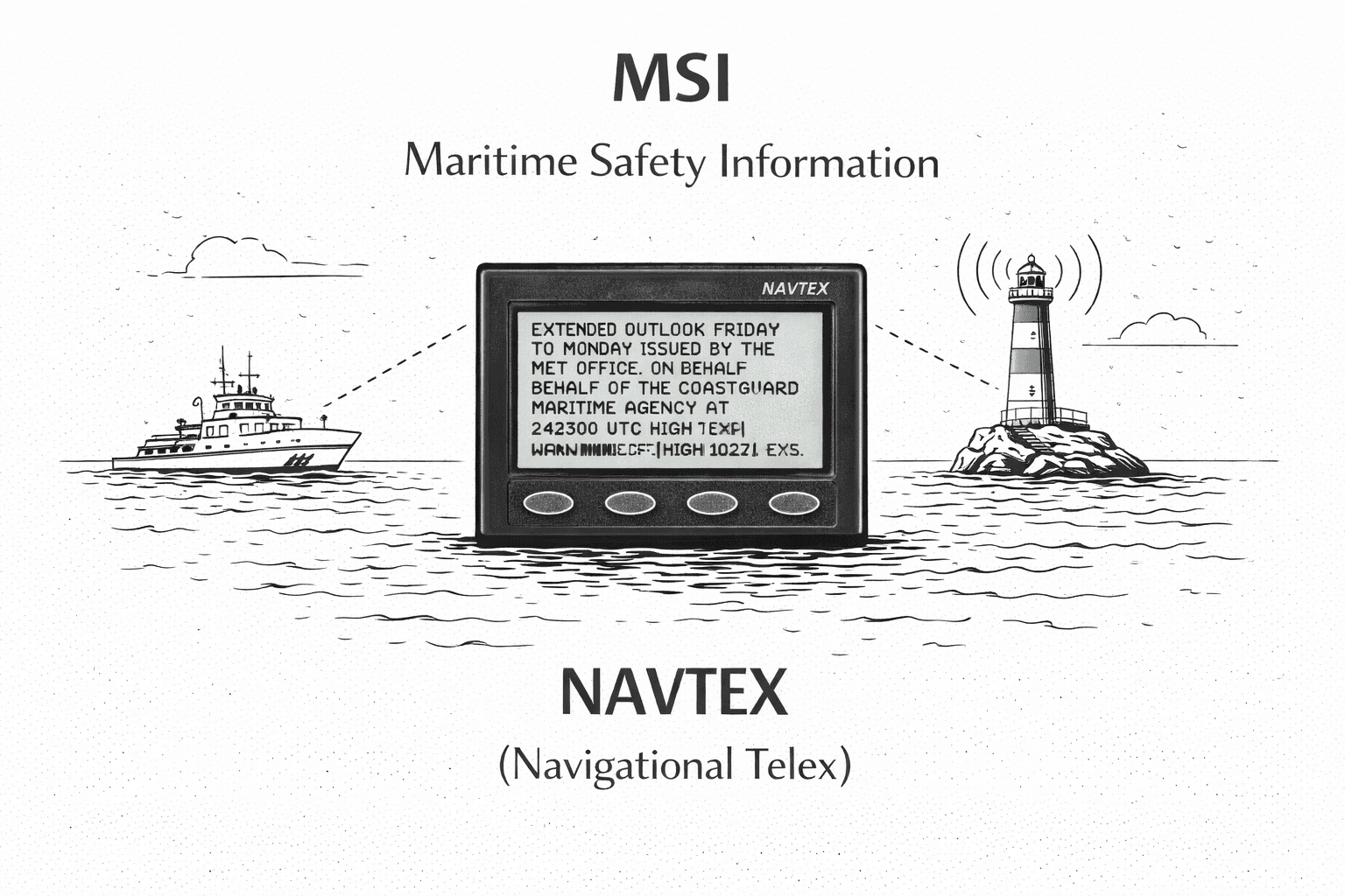 MSI - Maritime Safety Information i NAVTEX