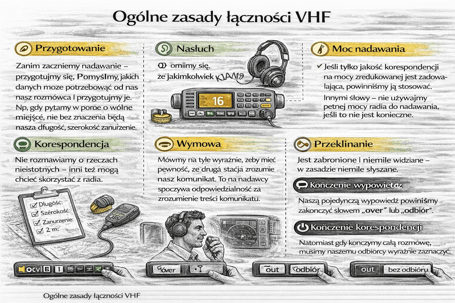 Ogólne zasady łączności VHF