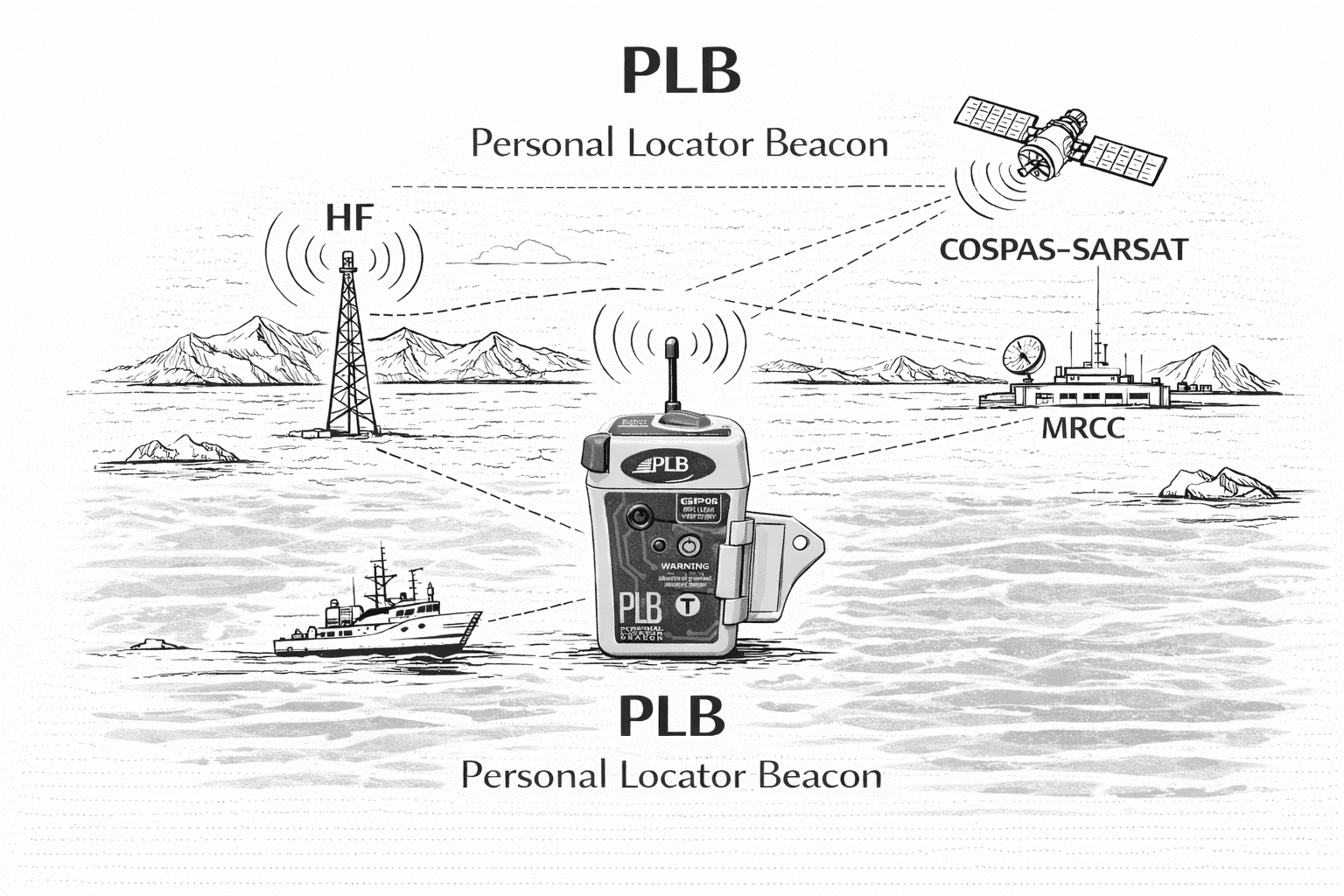 PLB - Personal Locator Beacon