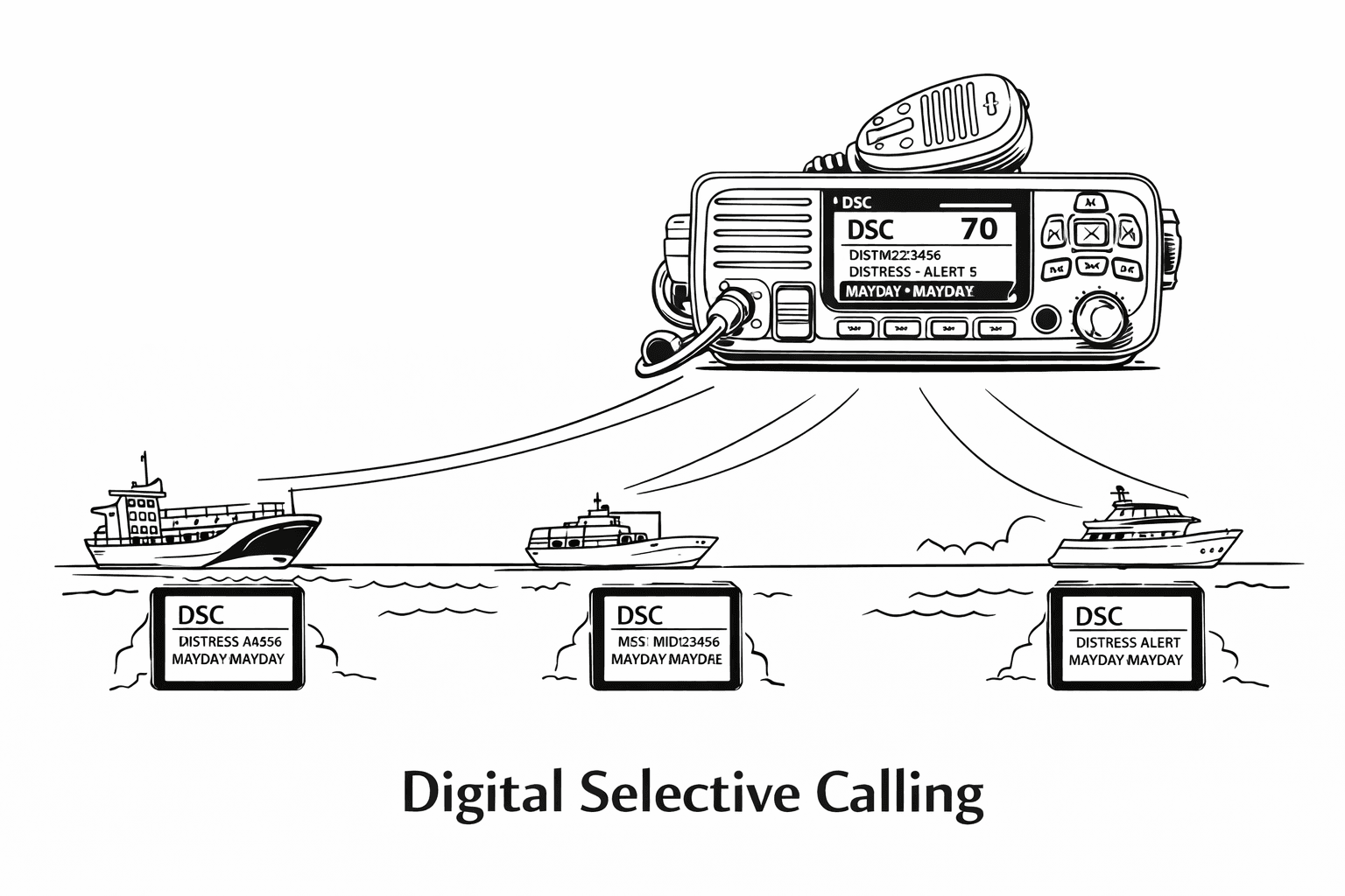 System DSC - Digital Selective Calling