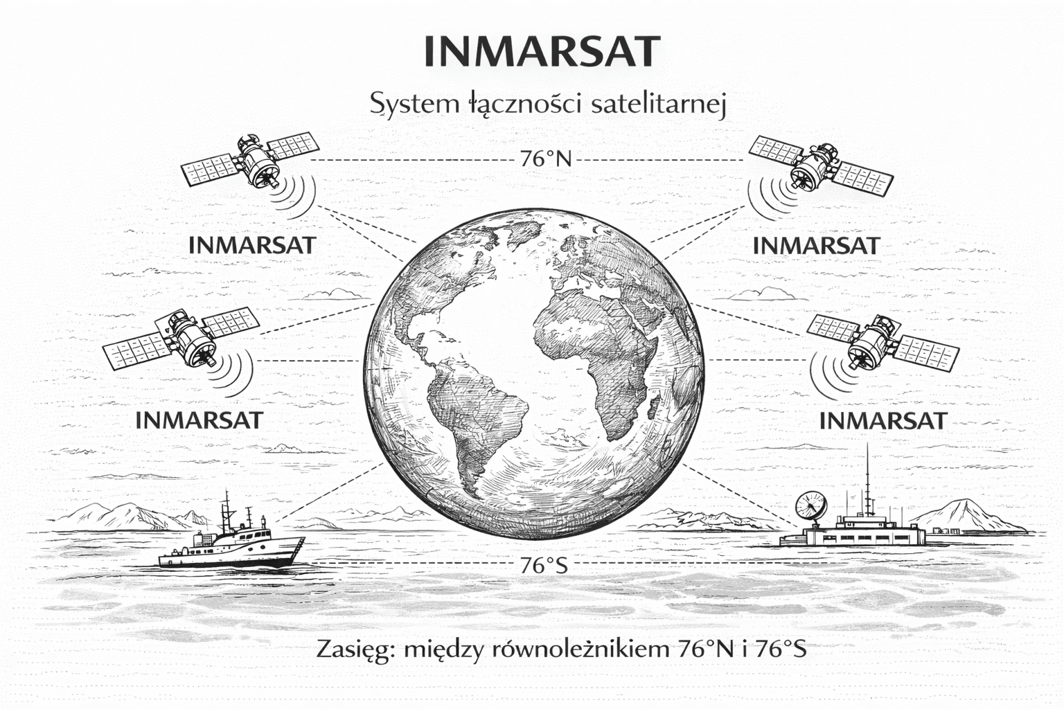 INMARSAT - System łączności satelitarnej