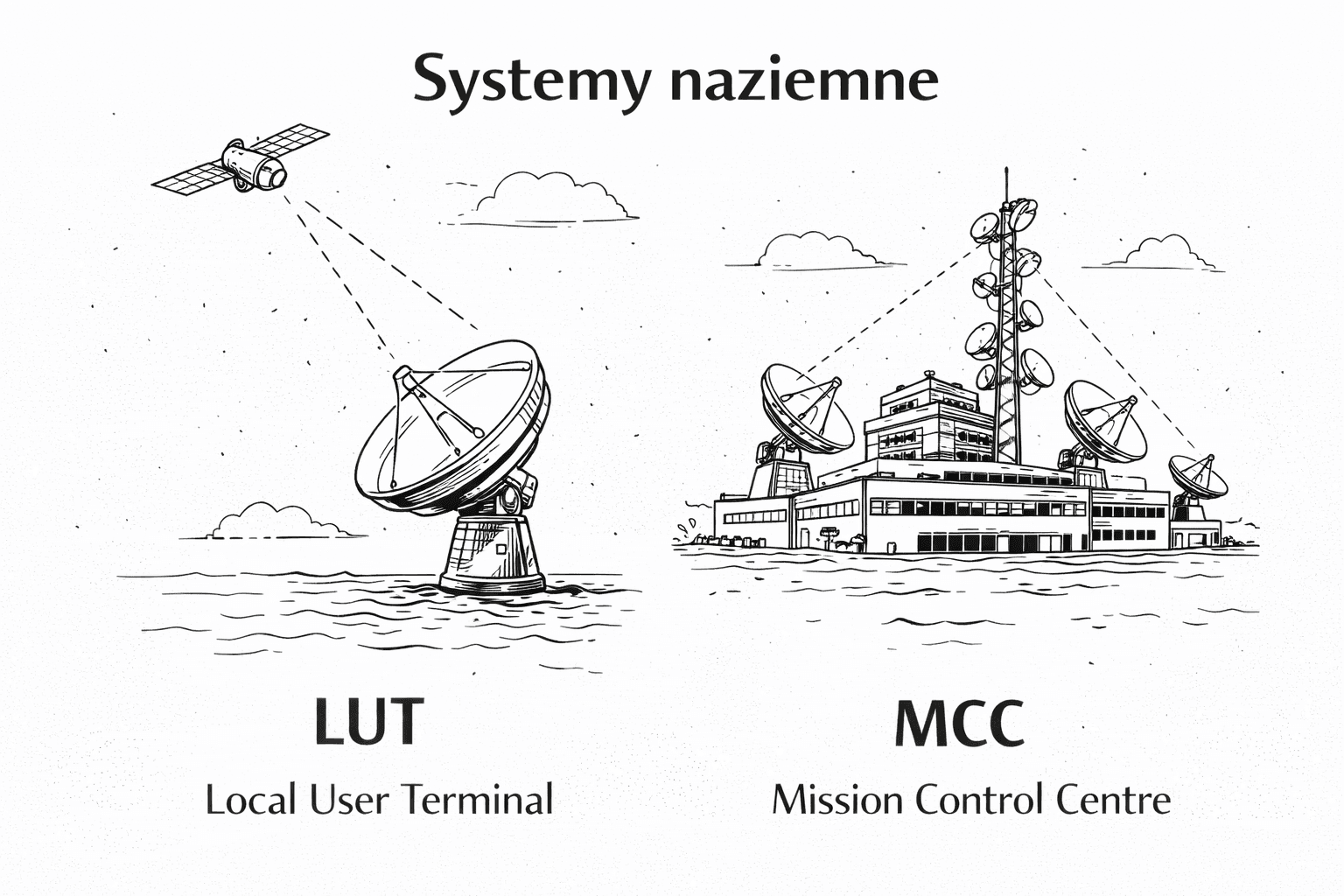 Systemy naziemne COSPAS-SARSAT - LUT i MCC